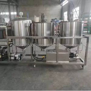 Sistema de refinación de aceite comestible Motor de acero inoxidable Nueva máquina de refinería de aceite Dingsheng - Product Image 1