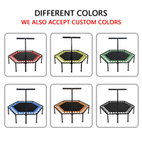 Trampolín Hexagonal Comercial Portátil para Adultos, Fabricante Chino de Trampolines, Trampolín Deportivo para Saltar