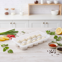 Boîtes en plastique personnalisables, jetables, écologiques, en PP, à 10 compartiments, pour aliments congelés, recyclables, de qualité alimentaire, avec couvercles