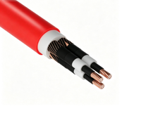 Câble de distribution d'énergie moyenne tension Zhongkai N2XSEY 3*95mm, âme en cuivre, isolation XLPE, gaine PVC, 12/20(24)kV, pour construction
