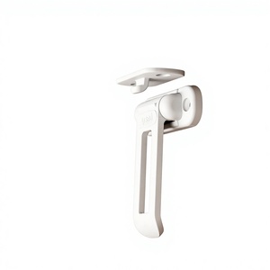Verrous de sécurité pour armoires et tiroirs Prodigy, en plastique adhésif, pour la sécurité des bébés, blanc, 2 pièces, sans perçage nécessaire - Product Image 1