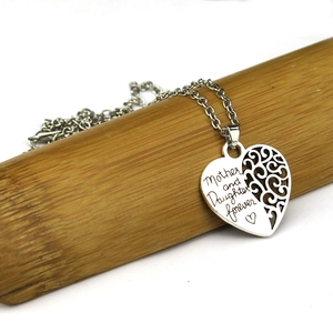 Nouveau collier d'amour éternel mère-fille, vente chaude, bijoux en gros, 1 pièce, cadeau d'anniversaire, vente en gros - Product Image 3