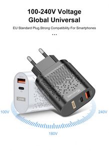 Cargador de Carga Rápida QC3.0 PD20W al por Mayor de Fábrica para Apple 13 Pro Max, Cabezal de Carga de Doble Puerto USB-A+Tipo-C - Product Image 6
