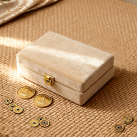 Boîte à pièces rigide de luxe vert foncé - Emballage écologique avec revêtement UV - Boîte cadeau vide pour pièces d'or en gros - OEM/ODM