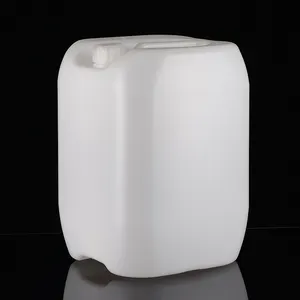 Barrel Wholesale OEM Empty Lid and Handle Blow Molding Square Chemical Plastic Eco-friendly Customized Logo White Bucket 001