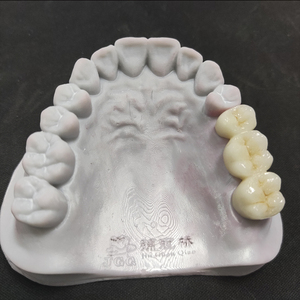 Proveedor de dentaduras personalizadas de alta precisión <span class=keywords><strong>CAD</strong></span>/CAM Dientes DE CIRCONIA sólida completa con precio competitivo para laboratorios dentales en el extranjero - Product Image 4
