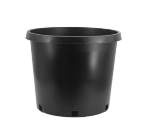 <strong>Large</strong> Eco-Friendly PP Black Plastic Nursery <strong>Flower</strong> <strong>Pots</strong> for Home &amp; Garden-Various Sizes - Product Image 1
