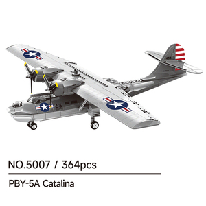 Wange 4001-4008 5005-5007 Collection d'avions de combat et d'hélicoptères Jouet de construction éducatif en plastique pour enfants garçons - Product Image 6