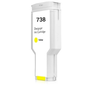 ซุปเปอร์คัลเลอร์ HP 738 สำหรับเครื่องพิมพ์ HP DesignJet T850 T950 ตลับหมึกพิมพ์ขนาด 300 มล. พร้อมชิปและหมึกพิกเมนต์ - Product Image 4