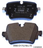 Plaquettes de frein à disque pour voiture Land Rover, Geely Emgrand EC7, Changan CS35, Mercedes