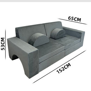 Funda de sofá de juego personalizada de fábrica, 8 piezas, sofá de juego para niños DIY para niños - Product Image 4