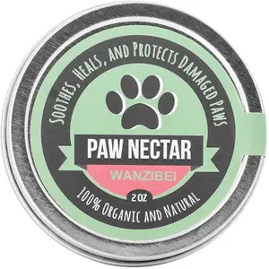 WANZIBEI forniture per animali domestici prodotti etichetta privata zampa naturale protezione cera succhietto zampa e naso balsamo personalizzato per zampe per cani gatti