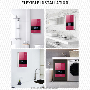 Top vente bon prix domestique en gros chauffe-eau électrique sans réservoir <span class=keywords><strong>chauffage</strong></span> instantané pour douche cuisine salle de bain - Product Image 3