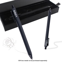 Stylos à bille en plastique personnalisés pour le sport, en gros, avec logo imprimé sur mesure, rétractables, largeur d'écriture 1,0 mm, multicolores, revêtement en caoutchouc