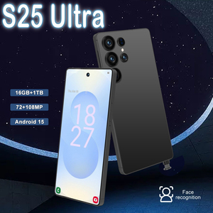 Smartphone S25 Ultra Dual SIM 5G con Reconocimiento Facial, Pantalla HD OLED de 7.3'', CPU Deca Core, Cámara Trasera de 108MP, 16+1TB, Android <span class=keywords><strong>15</strong></span> - Product Image 6