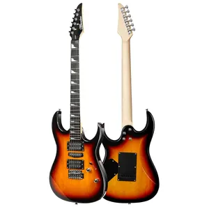 OEM üreticileri elektrik MS-170 telli enstrümanlar katı elektrik gitar 24 frets ucuz elektrik gitar kitleri