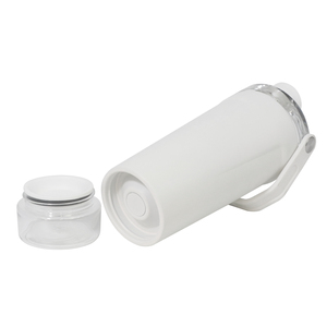 Copo Shaker Isolado 3 em 1 de 20oz com Frasco a Vácuo e Compartimento Separado para Armazenamento de Pó para Substituição de Refeições de Proteína, Academia e Esportes - Product Image 3