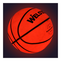 Ballon de basket lumineux LED personnalisé taille 7, phosphorescent, pour enfants et jeux nocturnes – Offre spéciale