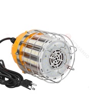 Projecteur de chantier LED robuste 60W 100W 150W 120LM/W 18AWG CRI80 5000K Lumière du jour, connectable, protection contre les surtensions 6KV