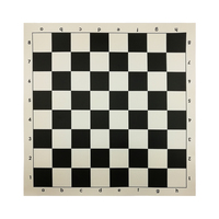 Échiquier en plastique vinyle de petite taille 43*43CM