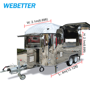 Camion de restauration mobile professionnel Webetter, entièrement équipé, cuisine de café mobile, remorque de traiteur - Product Image 2