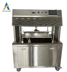 Bäckerei Ausrüstung automatische runde Kuchen schneiden Teiler gefrorene Mousse Kuchen schneiden Würfel maschine