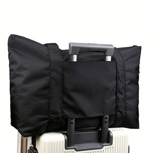 Large Capacity Nylon Travel Duffel <b>Bag</b> with Shoulder Strap - Unisex Carry on Luggage <b>Tote</b> for Promotional Gifts - Product Image 4