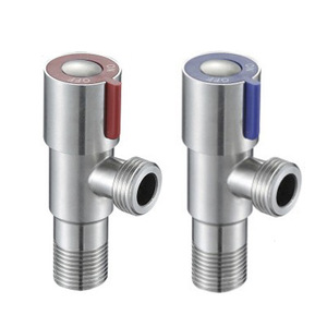 Robinet d'arrêt d'angle en acier inoxydable Hemans 15 mm à filetage femelle pour eau chaude et froide XMS-1000 - Product Image 4
