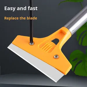 Putty Knife Stainless Steel Blade Rubberized Handle 8 In Straight <b>Edge</b> For Putty Smoothing - Product Image 5