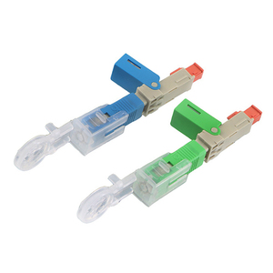 FTTH Metal V-groove Sc Apc Conector rápido Fibra óptica Sc Upc Conector rápido Telecomunicaciones - Product Image 3