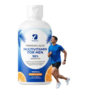 Usine OEM/ODM, multivitamines liquides de qualité supérieure personnalisées, soutien musculaire, cardiaque, cérébral, énergétique, immunitaire, santé pour les hommes - Product Image 1