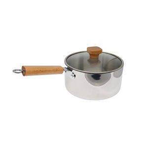 Nouvelle casserole à lait portable, non toxique, avec poignée confortable, en acier inoxydable à trois couches - Product Image 2