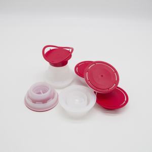 高品質プラスチック製エンジンオイルキャップ 32mm プラスチック製フレキシブル注ぎ口付き金属缶用蓋 - Product Image 2