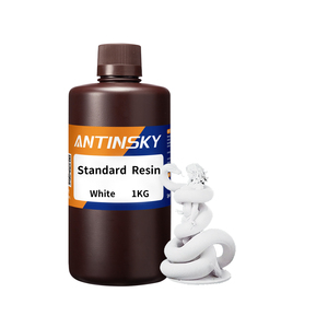 Resina Estándar Antinsky 1KG Blanca con Alta Precisión y Excelente Rendimiento para Impresión 3D - Product Image 1