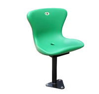 Chaises en plastique d'intérieur d'extérieur de vente d'usine Sièges de stade Sièges de stade utilisés