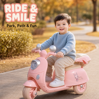 Moto électrique pour enfants à 3 roues, télécommandée, avec musique, pour enfants de 5 à 7 ans, jouet moto à conduire, directement de l'usine