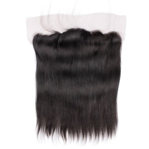 Lace Frontale HD 13x6 Fine en Cheveux Humains Alignés avec les Cuticules, Fermeture Frontale en Dentelle Suisse Transparente HD 13x4 - Product Image 3