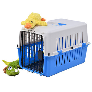 Cage de transport pour animaux de compagnie à <span class=keywords><strong>prix</strong></span> d'usine, coque en plastique durable, anti-évasion, facile à nettoyer, idéale pour les voyages en <span class=keywords><strong>avion</strong></span> - Product Image 6