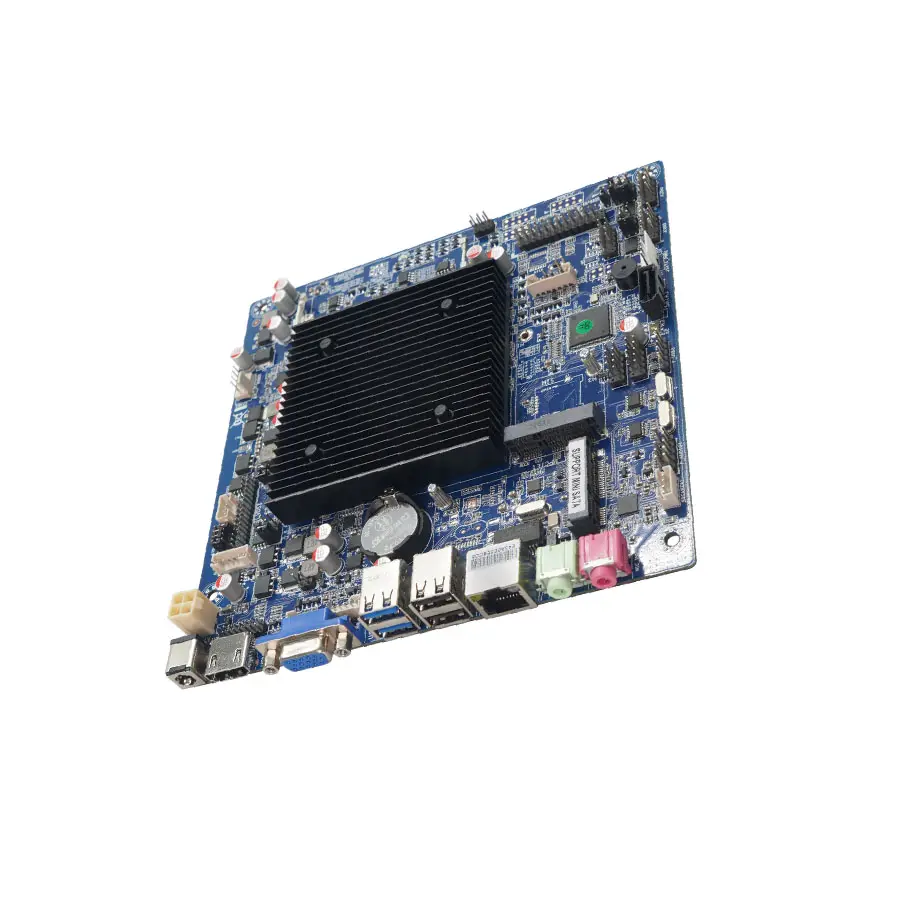 Memória MSATA SSD placa-mãe DDR3 sem ventilador wifi com processador Intel Celeron J1900