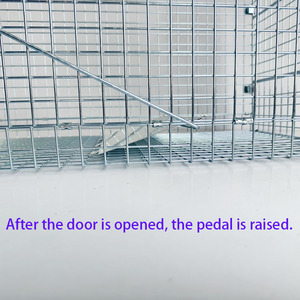 Cage piège à animaux vivants Liebang pour rats, lapins, chats, chiens, écureuils, visons, rats-castors, ratons laveurs, renards, sangliers, piège à cage, Chine - Product Image 5