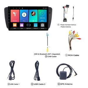 좌석 Ibiza 6j 2009-2013 9 "자동차 멀티미디어 플레이어 안드로이드 네비게이션 <span class=keywords><strong>GPS</strong></span> 헤드 유닛 <span class=keywords><strong>2</strong></span> Din에 대한 안드로이드 자동차 라디오 - Product Image 6