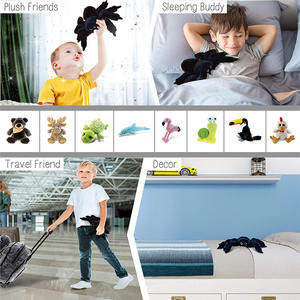 Poupée Araignée Luxueuse à Huit Jambes, Yeux Vifs, Cadeau Effrayant de 8 Pouces, Animal en Peluche, Noir, Réaliste, Fabriqué à la Main - Product Image 4