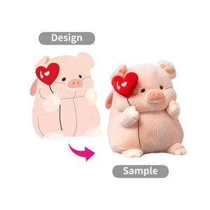 CPC CE juguetes de peluche personalizados juguetes de animales de peluche personalizados ODM bebé niños suave peluche Panda perro juguetes personalizados para niños - Product Image 6