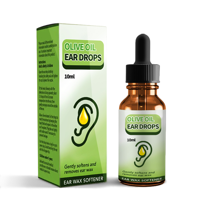 Фирменная торговая марка Baolin, 100% чистая натуральная антиинфекция, смягчение и очищение ушного масла, удаление ушного воска, Экстра натуральное оливковое масло, капли для ушей