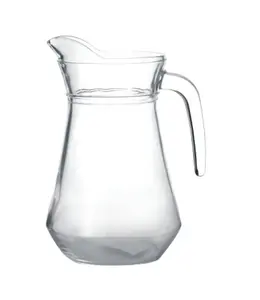 Klassieke Eendenmond Zeeslak Vorm 1000Ml Glazen Kan Met Handvat Drinkbeker Waterpotten Home Bar Pitcher/Pot/Jag