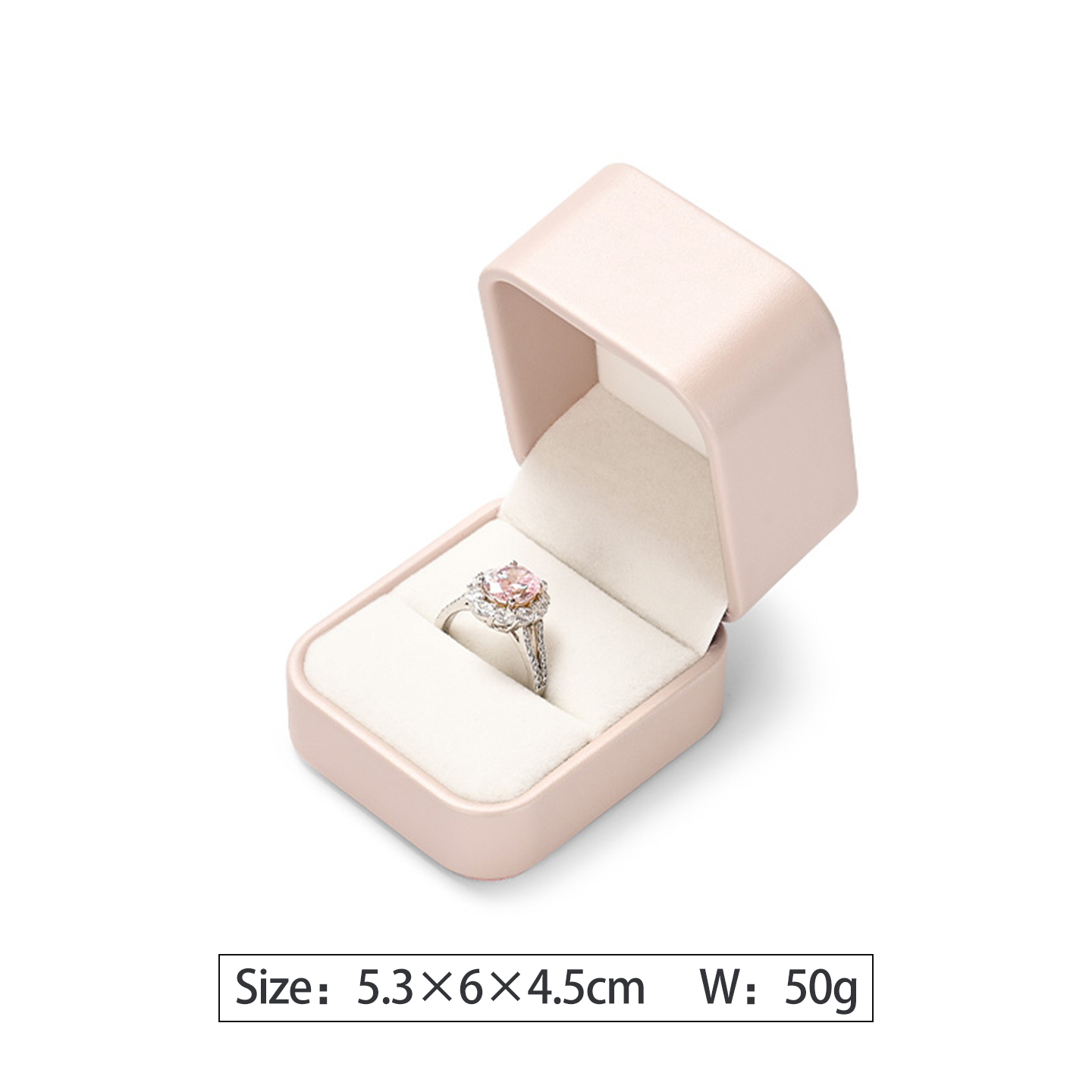 pink ring box