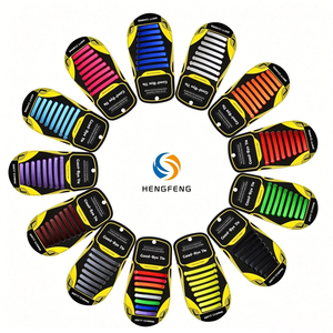 Lacets plats en silicone sans nœud, adieu les lacets à nouer, lacets élastiques pour adultes et enfants, lacets imperméables en caoutchouc sans nœud pour baskets - Product Image 2