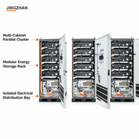 Armoire de système de stockage d'énergie à refroidissement liquide, approvisionnement direct usine pour la vente en gros et les services d'achat en gros