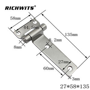 Charnières industrielles en acier inoxydable 304 poli miroir pour conteneurs, équipements, boîtes, armoires de distribution, portes - Équipements électriques - Product Image 4