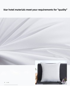 High-quality <strong>Feathered</strong> Velvet <strong>Pillow</strong> Highly Saturated Polyester Filling Core <strong>Insert</strong> Inner Super Soft Bed Hotels and Rooms - Product Image 5